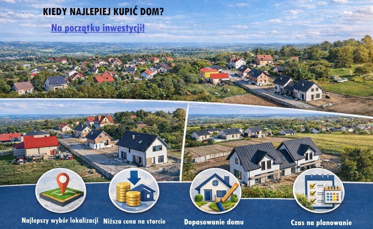 Kiedy najlepiej kupić dom od dewelopera? Nasze doświadczenia